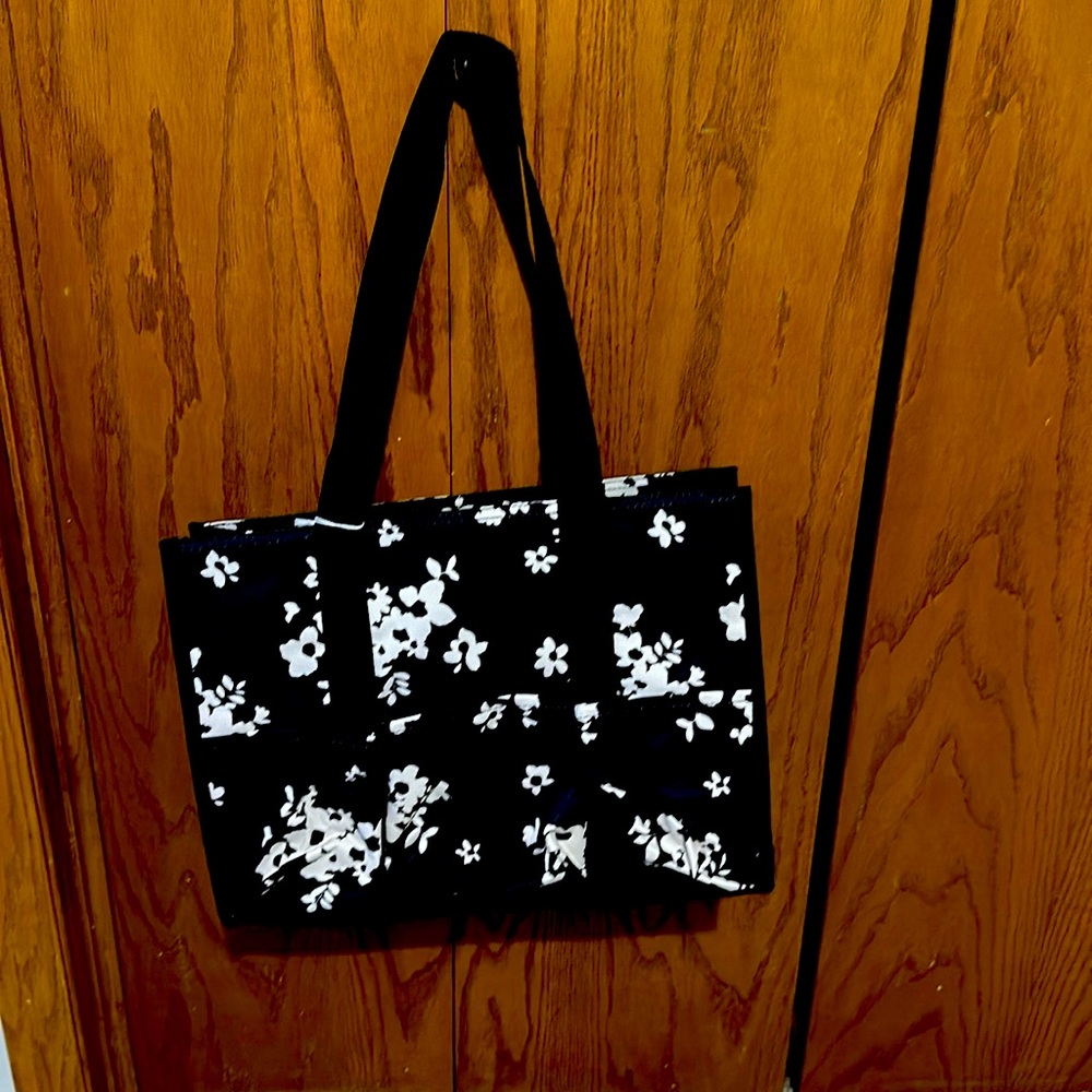 Thirtyone ZIP TOP ORGANIZING UTILITY TOTE Simply floral